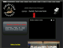Tablet Screenshot of aikido-club-provence.com